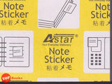 [TOPBOOKS AStar] Sticky Notes FC15200 (Orange)