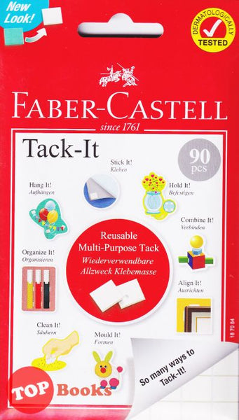 [TOPBOOKS Faber-Castell] Tack-It Reusable Multi-Purpose Tack (90 pcs)