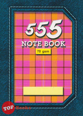 [TOPBOOKS Chiat Cheong] 555 Note book 70 gsm (Blue)