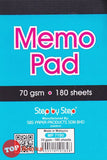 [TOPBOOKS SBS] Memo Pad 180 Sheets (Blue)