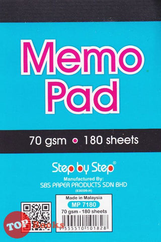 [TOPBOOKS SBS] Memo Pad 180 Sheets (Blue)