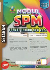 [TOPBOOKS System] Modul SPM Format Terkini Sejarah (2021)