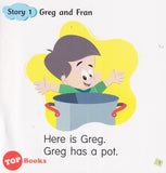[TOPBOOKS Pelangi Kids] My Phonics Readers Book 5 Greg and Fran (2020)