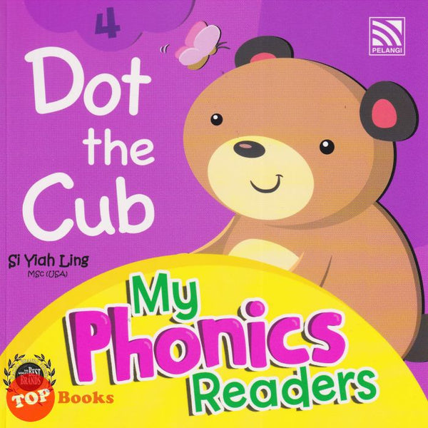 [TOPBOOKS Pelangi Kids] My Phonics Readers Book 4 Dot the Cub (2020)