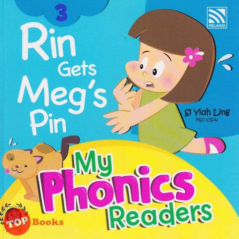 [TOPBOOKS Pelangi Kids] My Phonics Readers Book 3 Rin Gets Meg's Pin (2020)