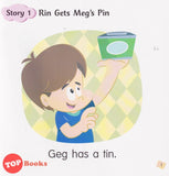 [TOPBOOKS Pelangi Kids] My Phonics Readers Book 3 Rin Gets Meg's Pin (2020)