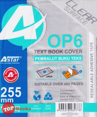 [TOPBOOKS AStar] Clear Surface OP6 255mm Text Book Cover