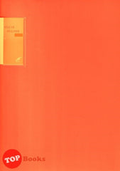[TOPBOOKS East File] Clear Holder A4 CNA40 (Orange)