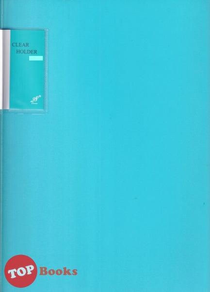 [TOPBOOKS East File] Clear Holder A4 CNA40 (Blue)