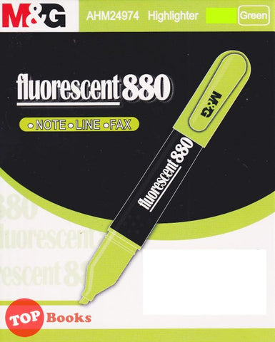 [TOPBOOKS M&G] Fluorescent 880 Highlighter (Green)