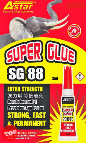 [TOPBOOKS AStar] Bonds In Seconds SG-88 Super Glue (3 ml)