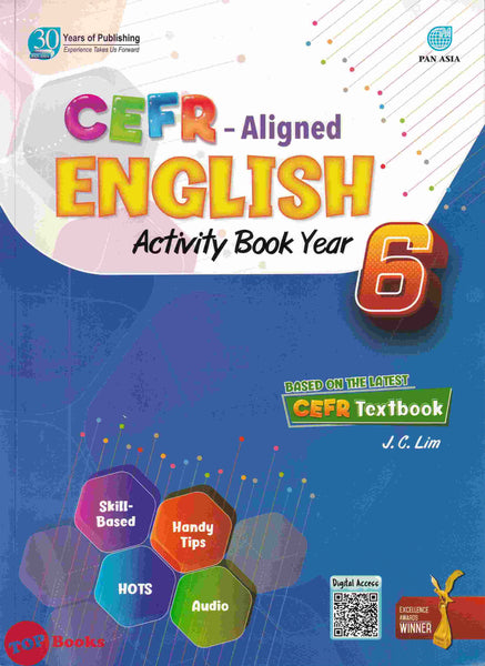 [TOPBOOKS Pan Asia] English Activity Book Year 6 CEFR Aligned (2022)