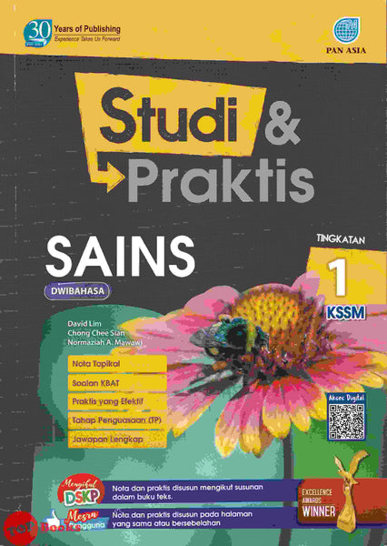 [TOPBOOKS Pan Asia] Studi & Praktis Sains TIngkatan 1 KSSM Dwibahasa (2022)