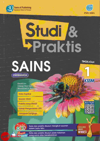 [TOPBOOKS Pan Asia] Studi & Praktis Sains TIngkatan 1 KSSM Dwibahasa (2022)