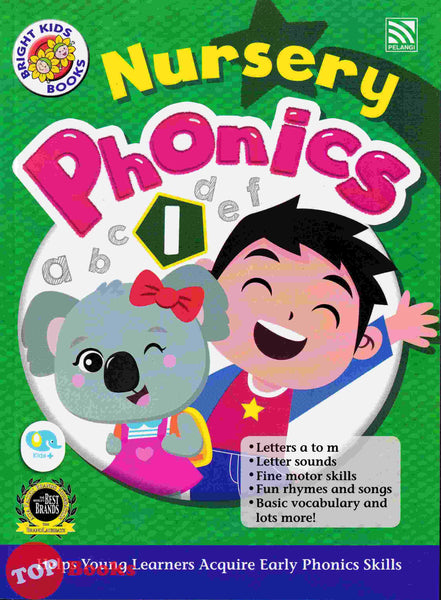 [TOPBOOKS Pelangi Kids] Bright Kids Books Nursery Phonics 1 (2022)