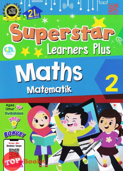 [TOPBOOKS Pelangi Kids] Superstar Learners Plus Maths 2 Dwibahasa (2022)