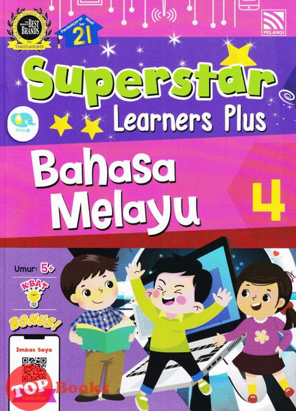 [TOPBOOKS Pelangi Kids] Superstar Learners Plus Bahasa Melayu 4 (2022)