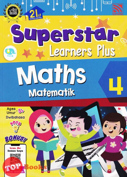 [TOPBOOKS Pelangi Kids] Superstar Learners Plus Maths 4 Dwibahasa (2022)