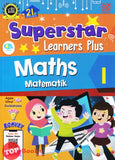 [TOPBOOKS Pelangi Kids] Superstar Learners Plus Maths 1 Dwibahasa (2022)