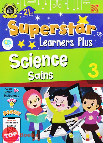 [TOPBOOKS Pelangi Kids] Superstar Learners Plus Science 3 Dwibahasa (2022)