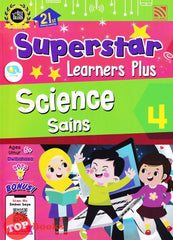 [TOPBOOKS Pelangi Kids] Superstar Learners Plus Science 4 Dwibahasa (2022)