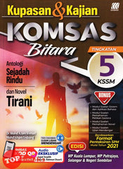 [TOPBOOKS Sasbadi] Kupasan & Kajian Komsas Bitara Novel Tirani Tingkatan 5 KSSM (2022)