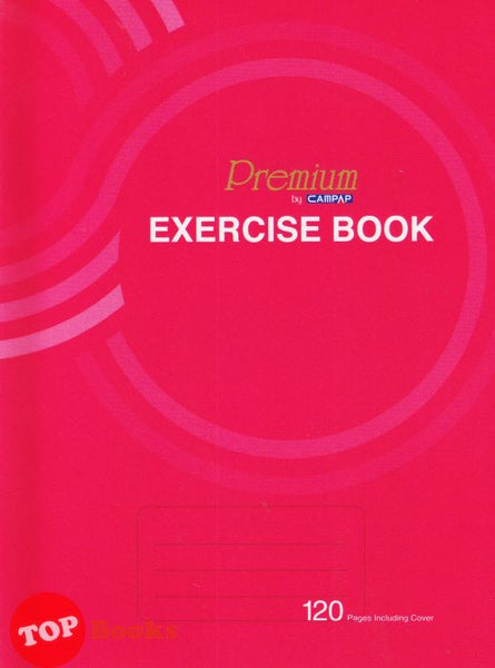 [TOPBOOKS CAMPAP] Premium Exercise Book F5 PP Cover CA3653 (120 pages)