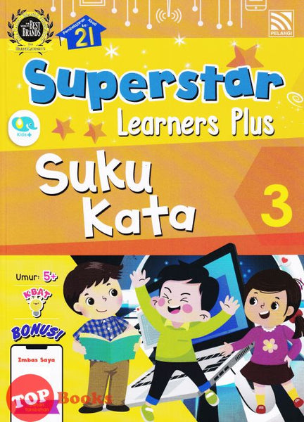 [TOPBOOKS Pelangi Kids] Superstar Learners Plus Suku kata 3 (2022)
