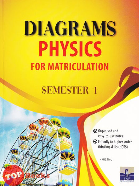 [TOPBOOKS SAP] Diagrams Physics For Matriculations Semester 1 (2022)