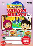 [TOPBOOKS Mines Kids] Siri Prasekolah Jom Cergas Bahasa Melayu Buku 3 KSPK (2022)