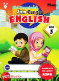 [TOPBOOKS Mines Kids] Siri Prasekolah Jom Cergas English Book 3 KSPK (2022)