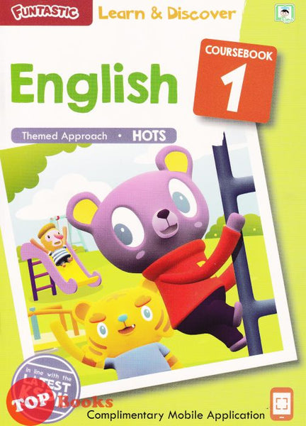 [TOPBOOKS Daya Kids] Funtastic Learn Discover English Coursebook 1 KSPK