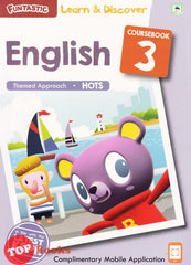 [TOPBOOKS Daya Kids] Funtastic Learn Discover English Coursebook 3 KSPK