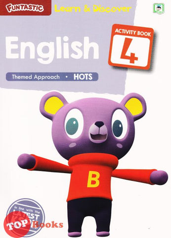 [TOPBOOKS Daya Kids] Funtastic Learn Discover English Activity Book 4 KSPK