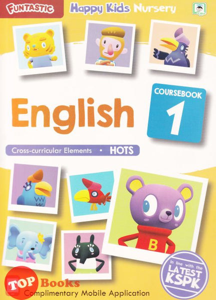[TOPBOOKS Daya Kids] Funtastic Happy Kids Nursery English Coursebook 1 KSPK