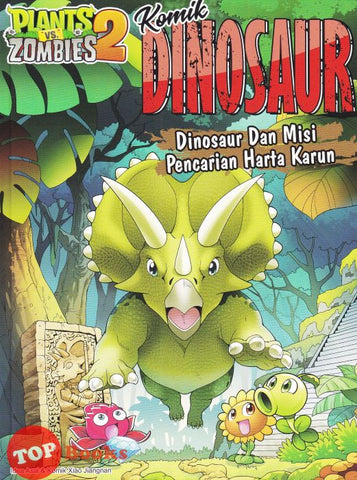 [TOPBOOKS Apple Comic] Plants vs Zombies 2 Komik Dinosaur 17 Dinosaur Dan Misi Pencarian Harta Karun (2022)