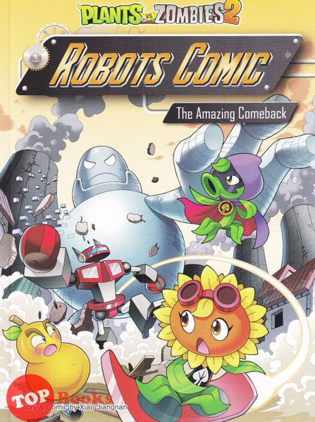[TOPBOOKS Apple Comic] Plants vs Zombies 2 Robots Comic 7 The Amazing Comeback (2022)