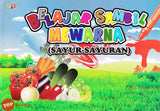 [TOPBOOKS Dunia Ilmu Tijarah Kids] Belajar Sambil Mewarna (Sayur-Sayuran)