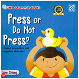 [TOPBOOKS Pelangi Kids] Little Grammar Books Press or Do Not Press? (a book on positive and negative sentences)