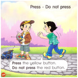 [TOPBOOKS Pelangi Kids] Little Grammar Books Press or Do Not Press? (a book on positive and negative sentences)