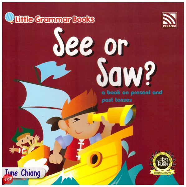 [TOPBOOKS Pelangi Kids] Little Grammar Books See or Saw? (a book on present and past tenses)
