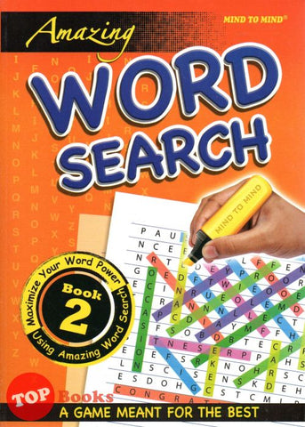 [TOPBOOKS Mind to Mind] Amazing Word Search Book 2