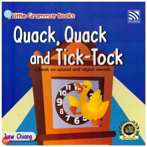[TOPBOOKS Pelangi Kids] Little Grammar Books Quack, Quack and Tick-Tock (a book on animal and object sounds)