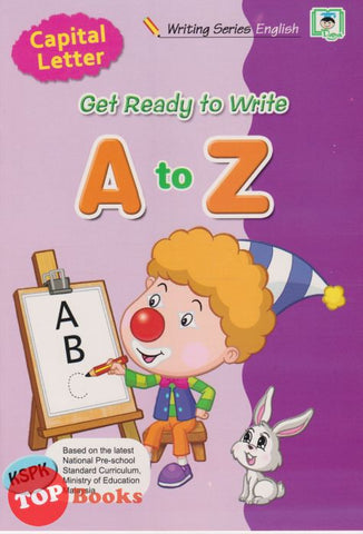 [TOPBOOKS Daya Kids] Get Ready to Write A to Z (2021)