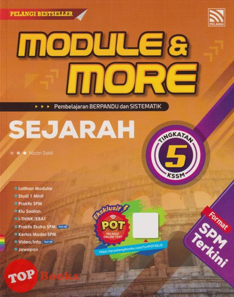 [TOPBOOKS Pelangi] Module & More Sejarah Tingkatan 5 KSSM (2023)