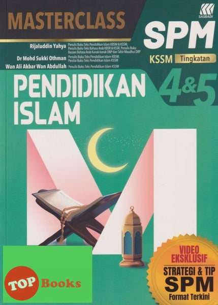 [TOPBOOKS Sasbadi] Masterclass SPM Pendidikan Islam Tingkatan 4 & 5 KSSM (2023)