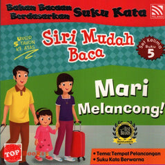 [TOPBOOKS Pelangi Kids] Siri Mudah Baca Set Kelima Buku 5 Mari Melancong