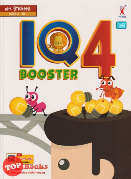 [TOPBOOKS Praxis Kids] IQ Booster Book 4 (2022)