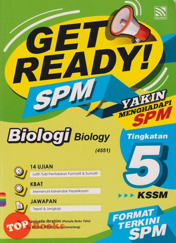[TOPBOOKS Pelangi] Get Ready! SPM Biologi Tingkatan 5 KSSM Dwibahasa (2022)