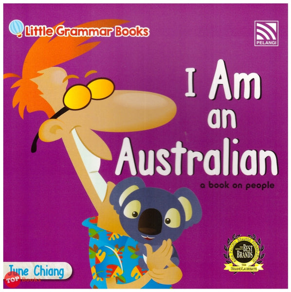 [TOPBOOKS Pelangi Kids] Little Grammar Books I Am an Australian (a book on people)